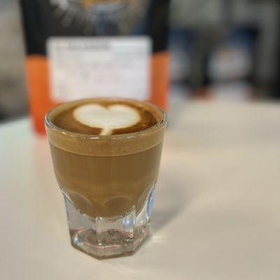 Their amazing cortado.