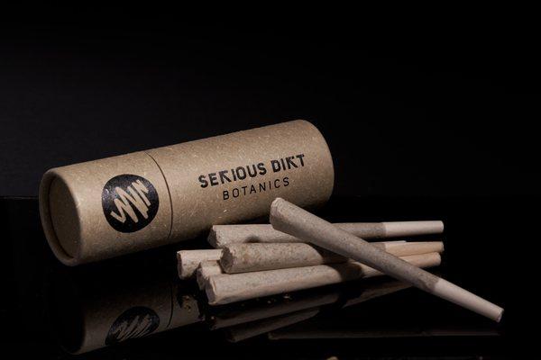 Hemp pre-rolls, made with hemp flower grown by us in VT.