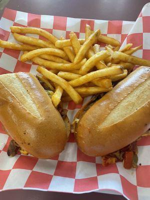 15. Cheesesteak Sandwich Lunch