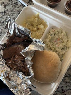 Brisket Coleslaw Potato Salad