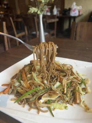 Stir L14. Stir-Fried Soba Noodles