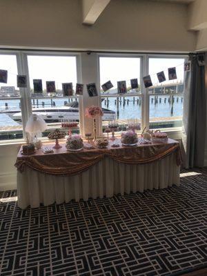 Dessert table