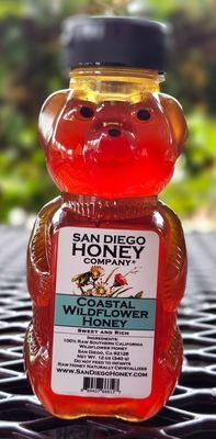 San Diego Honey Company 100% Raw Southern California Coastal Wildflower Honey