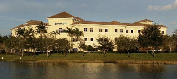 Back of the building overseeing Royal Palm Exit