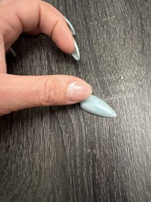 Gel x Nail falling off easily