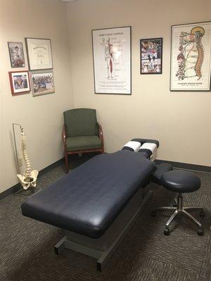 A look at one of our 12 treatment rooms