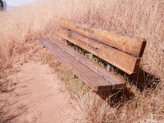 John F. Wilkinson bench