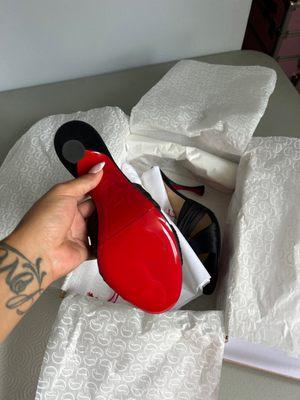 Rubber soles for my red botttoms