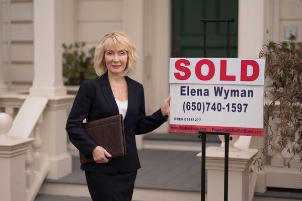 Elena Wyman, Real Estate broker