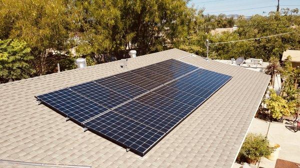 New Roof And New Solar System Installation