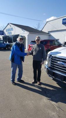 New Used 2017 Ford F 150 for towing.  Extremely happy campers! Thanks Howard. 2/8/2020