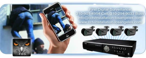 Install CCTV Surveillance Camera System LA