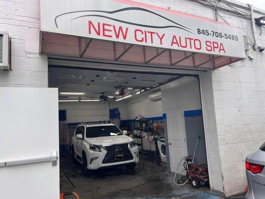 Lexus GX 460 detailed at New City Auto Spa.