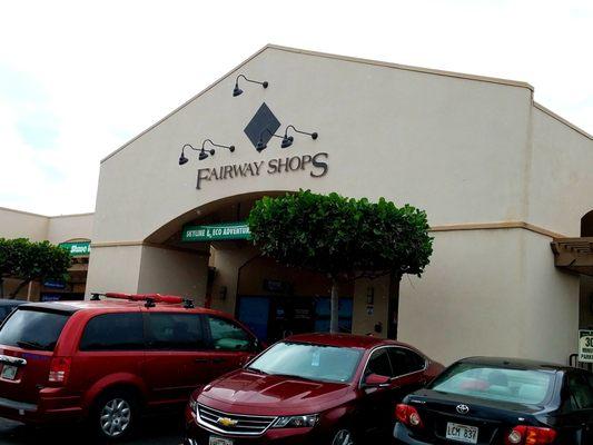 Fairway Shops in the Kaanapali neighborhood.