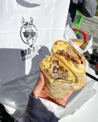 Bad-Ass Breakfast Burritos