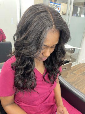 Closure weave install