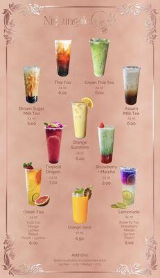 NEW DRINK MENU 10.30.24