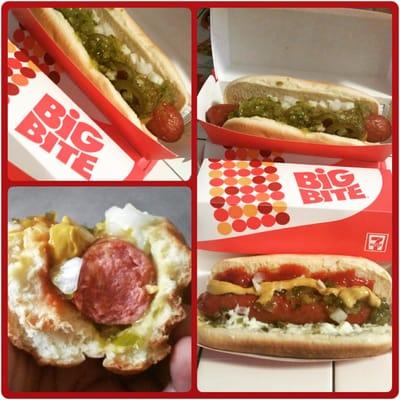 Big Bites on sale $1 on July 23rd for National Hot Dog Day (2015) Find me on IG @mjen78 for more foodie pics ^_^