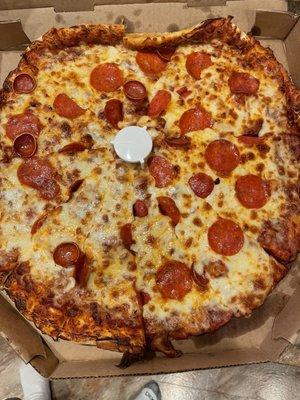 Does this look like a double pepperoni?