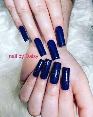 full set acrylic with gel by Daisy