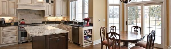 Kitchen Cabinets, Bath Cabinets, Custom & in-Stock