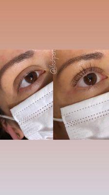 Eyelash lift