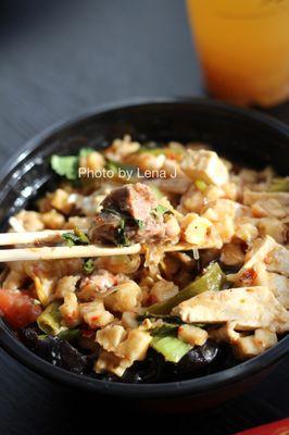 Stir-Fry Paomo 小炒泡馍 ($18.99) + Sugar Garlic 糖蒜 ($1)