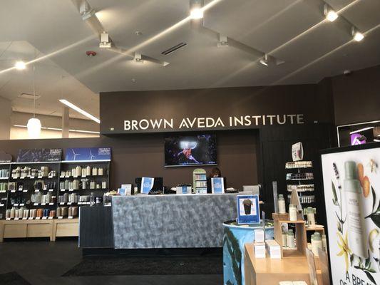 05/03/2018 -- Inside Brown Aveda Institute in Strongsville.