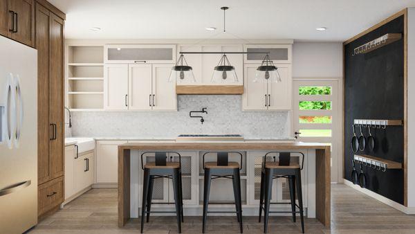 Kitchen 3D Visualization