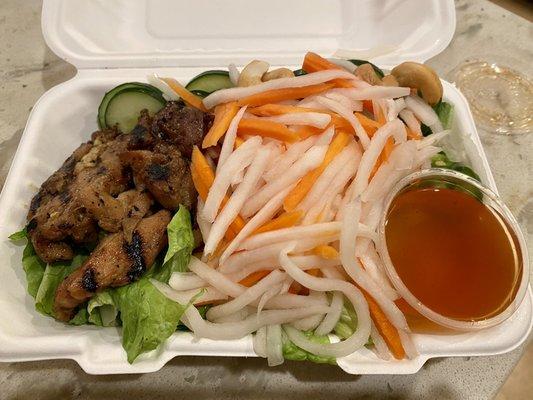 BBQ Chicken Vietnamese Salad