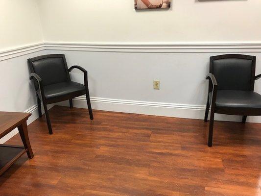 6' separation - Waiting Area