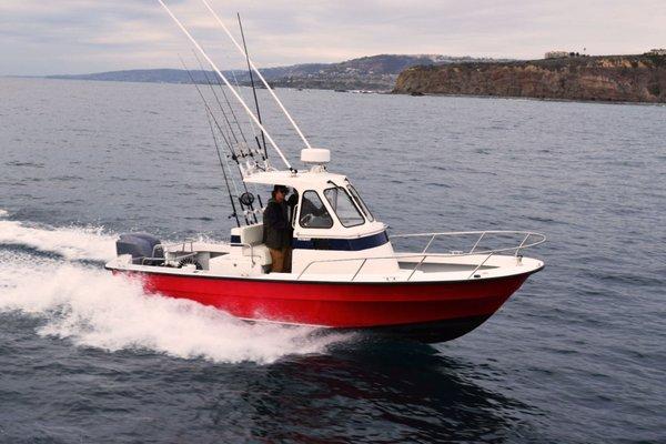 AllWater's fishing boat rental off Dana Point Headlands