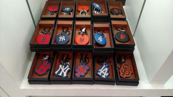 MLB key chains also 50% off, didn't check price, sorry