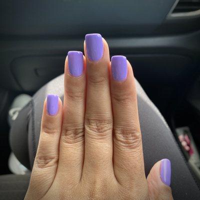 Just left with my second perfect gel manicure!