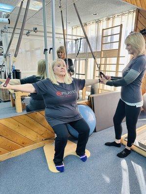 Pilates can work for people of all ages, shapes and sizes.