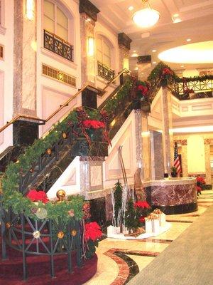 Boston Massachusetts Interior Holiday Corporate Designs Plantscape Designs Inc