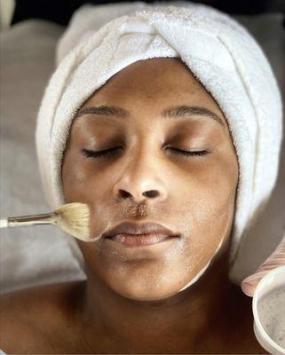 Custom blended facial