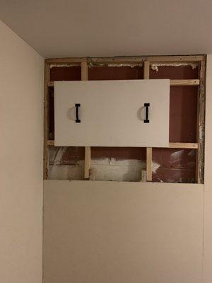 2nd crawl space door