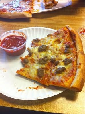 Sausage pizza