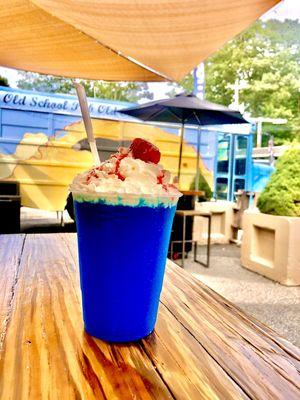 Red, White & Blue Slushy!