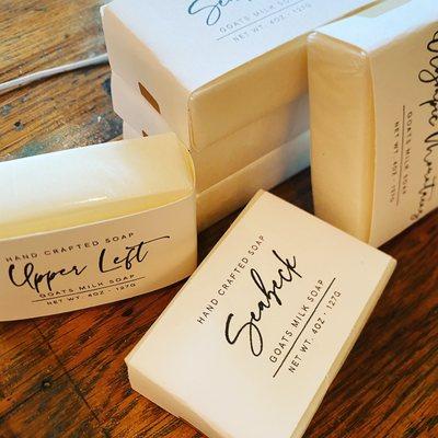 Another customer favorite is our Hand Crafted Goats Milk Soap!