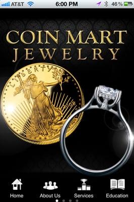 IT Mentor APPS makes the Coin Mart Jewelry App.