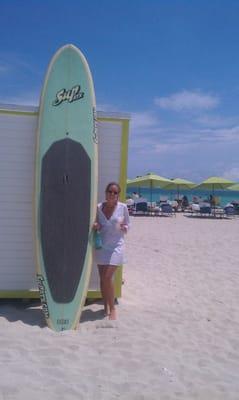 Stand up paddle board rental.