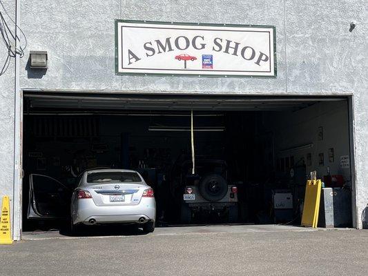 They have at least one station operating at all times, and the smog check takes just a few minutes.