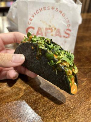 Tiny Crispy Ahi Tuna Taco