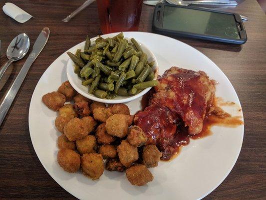 BBQ baked chicken