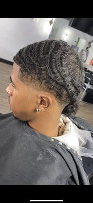 Wavy taper