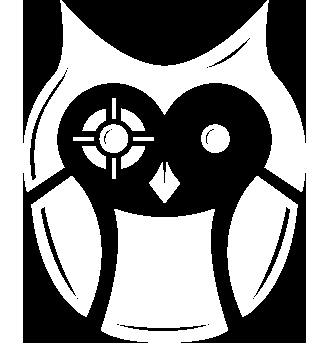 New Coda tutoring logo.  The owl knows test prep.