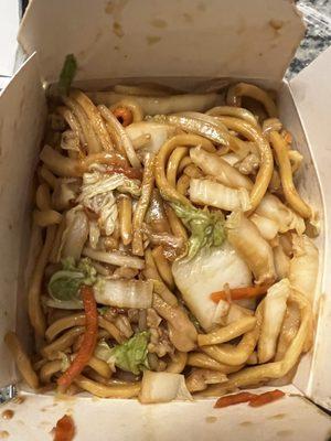 Chicken lo mein