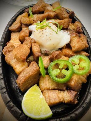 Pork belly sisig